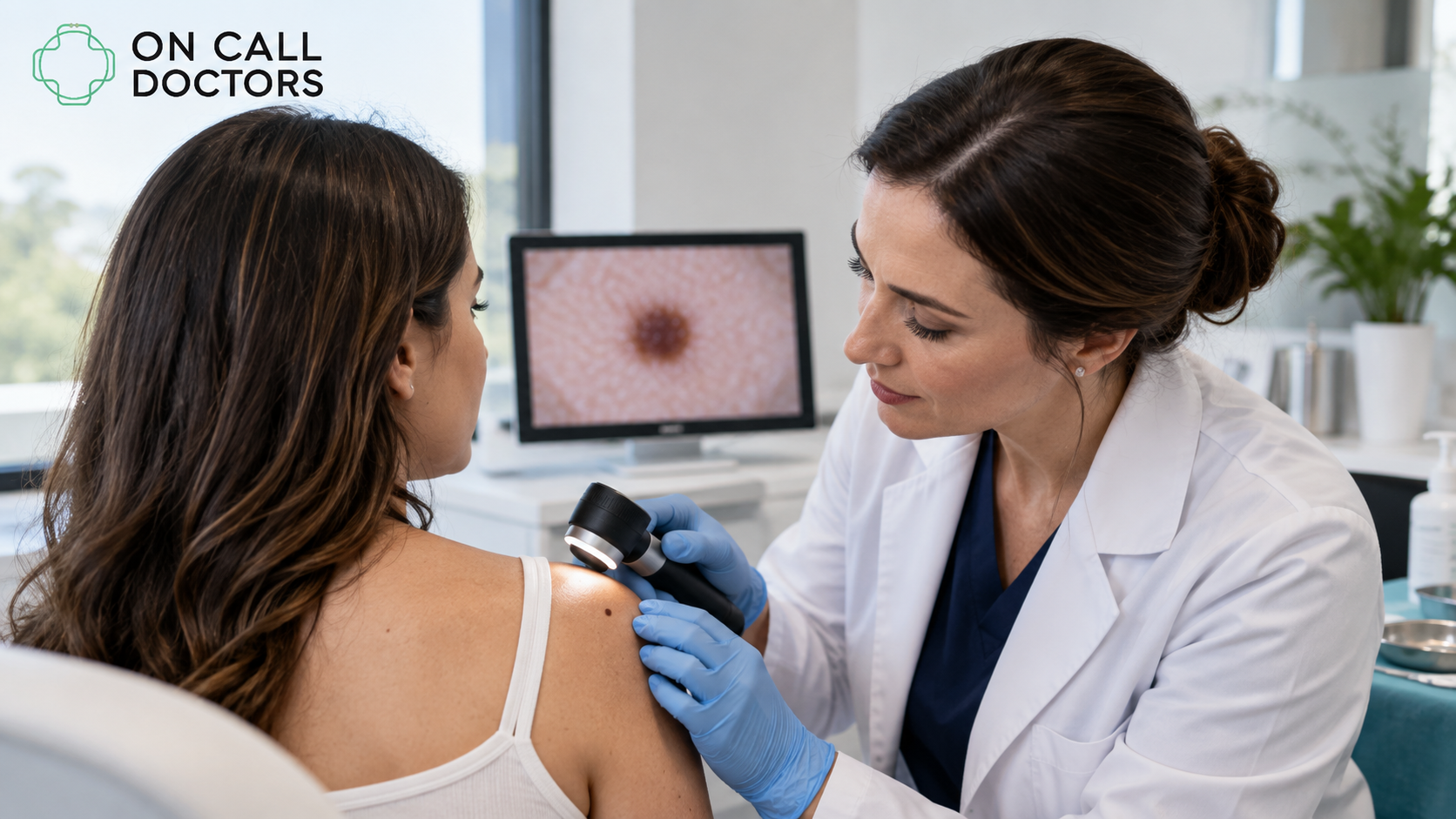 Private mole assessment consultation